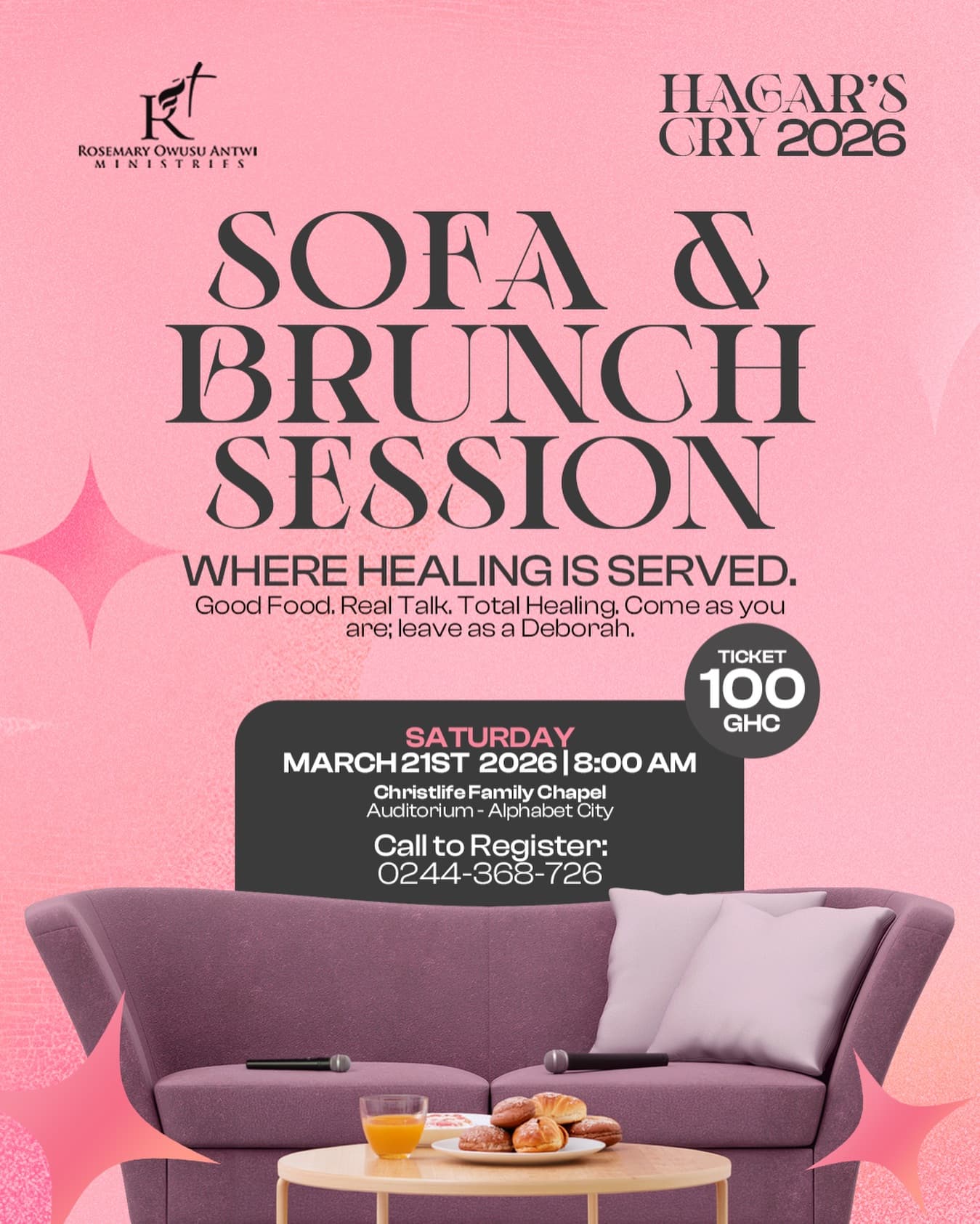 Hagars Cry Sofa & Brunch Sessions